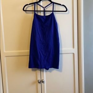 Fabletics-Mandy, high neck tank in (ink), XL